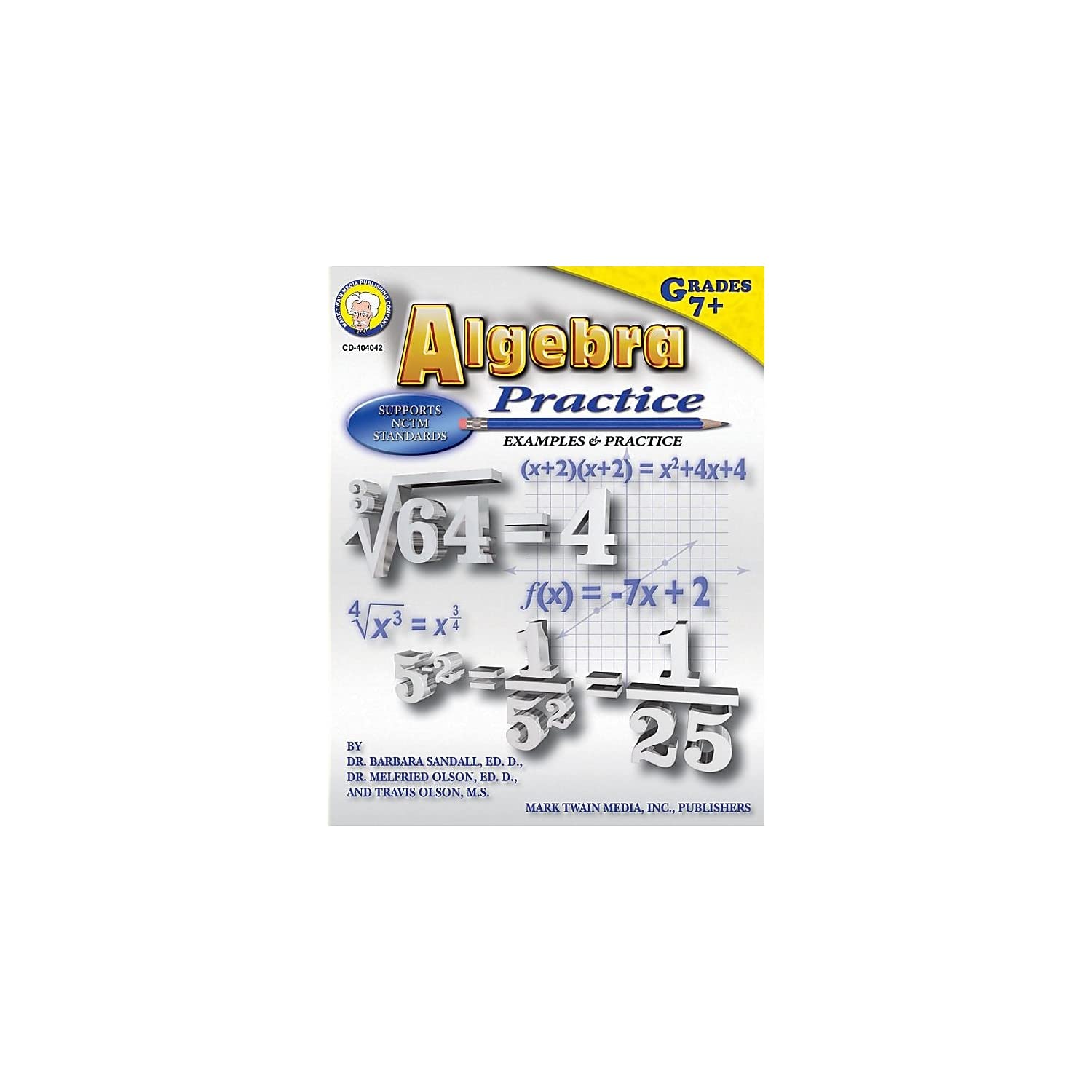 Algebra Practice: Examples & Practice, Middle / Upper Grades