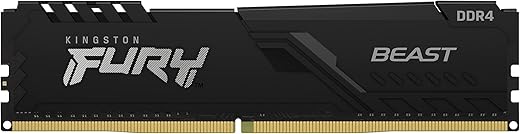 Kingston Fury 8GB 3600MHz DDR4 CL17 DIMM Fury Beast Black (KF436C17BB/8)