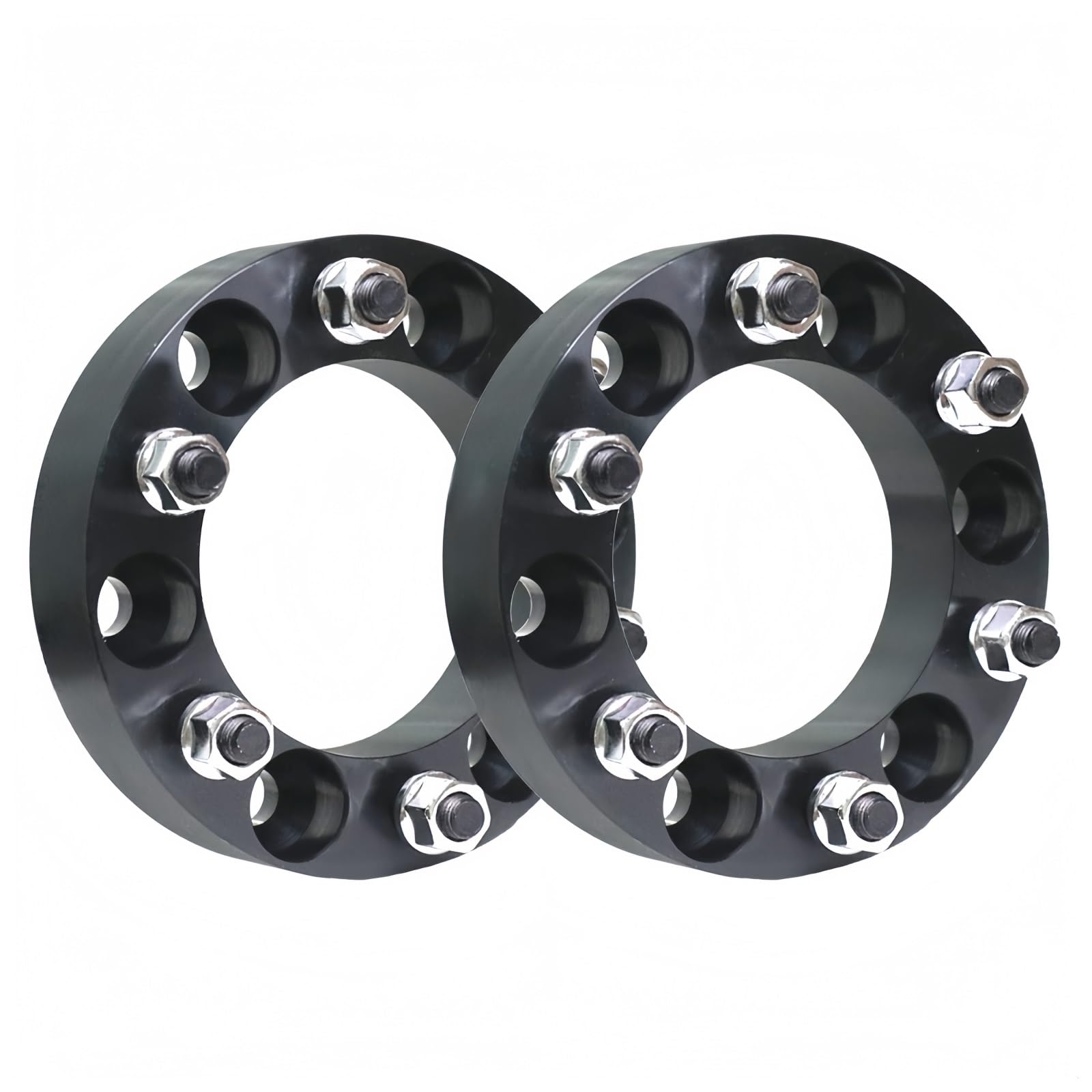Entretoises de roue de voiture Adaptateur d'entretoises de roues voiture, 2 pièces, 6 cosses, pour Baic BJ40 pour Plus, /SE,BJ40L 2018 – 2023(2X 35mm-CB 108mm)