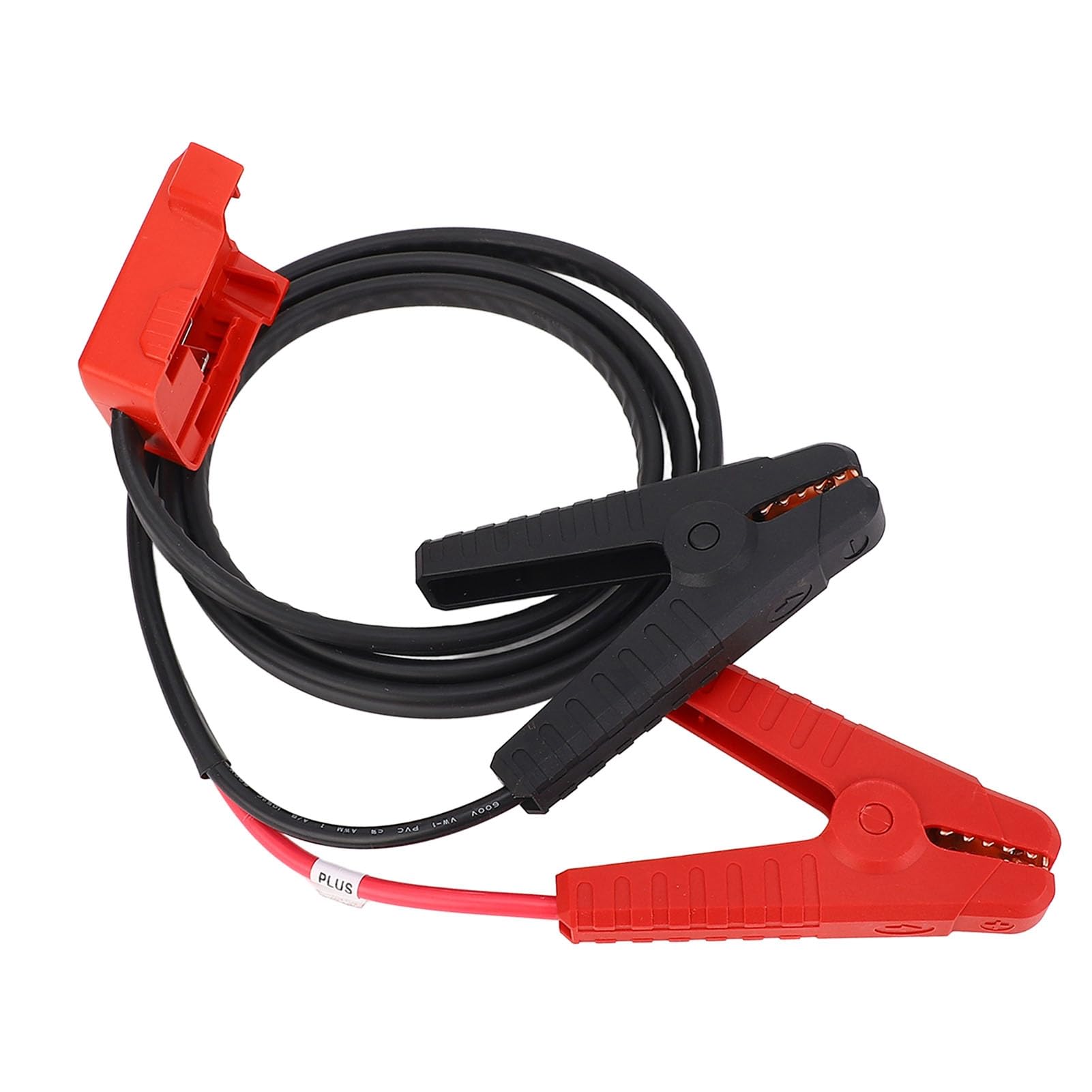 SIXRUN Cables de Puente con Adaptador ABS 8AWG Cable de Arranque de Automóvil para Batería de Iones de Litio de 18 V Arranque de Emergencia para Motores de Gasolina Diésel y Propietarios de Vehículos
