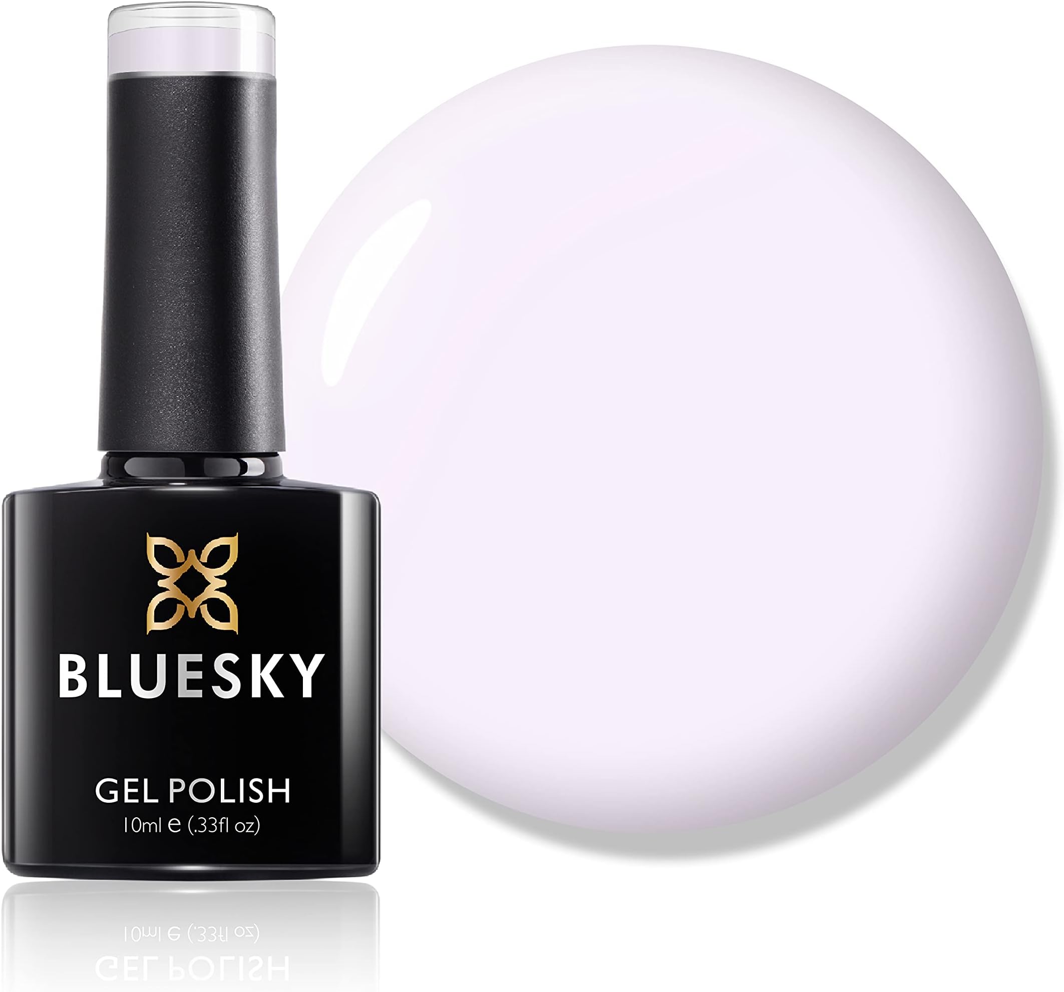 Bluesky Gel Nail Polish, Clear Pink 80523, Baby Pink, French, French Manicure, Lemonade, Light, Pink, Long Lasting, Chip Resistant, 10 ml (Requires Drying Under UV LED Lamp)