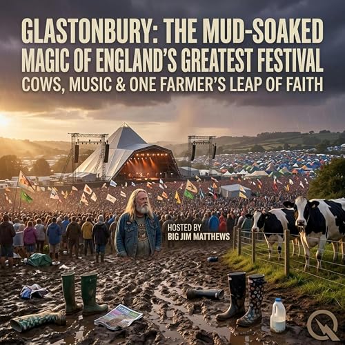 Glastonbury: The Mud-Soaked Magic of England's Greatest Festival cover art