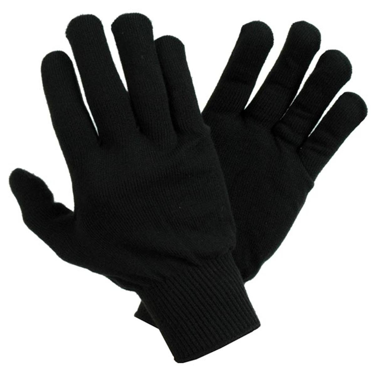 Newberry Knitting Polypro Glove Liner - Women's, VV LADIES BLACK