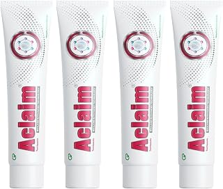 Aclaim Toothpaste for Remineralisation | Protect Teeth Enamel | Prevent Tooth Decay | Repair Enamel | Gum Care | Teeth Whitening | Fluoride-free Tooth paste for Complete Oral Care (Pack of 4) 70g each