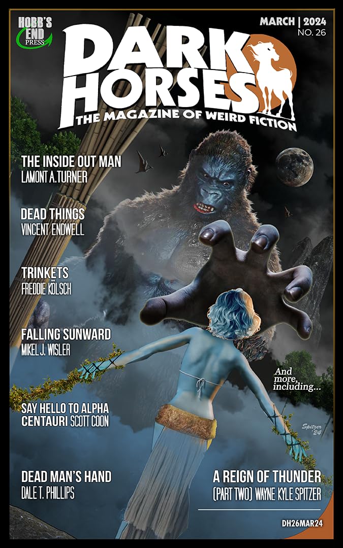Cover of Dark Horses: The Magazine of Weird Fiction, March 2024