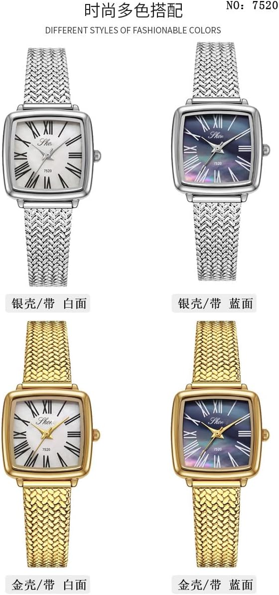 Reginald Women WristWatches Square Small Dial Bracelet Watch Casual Quartz Watch Fashion Ladies Watch - Image 5