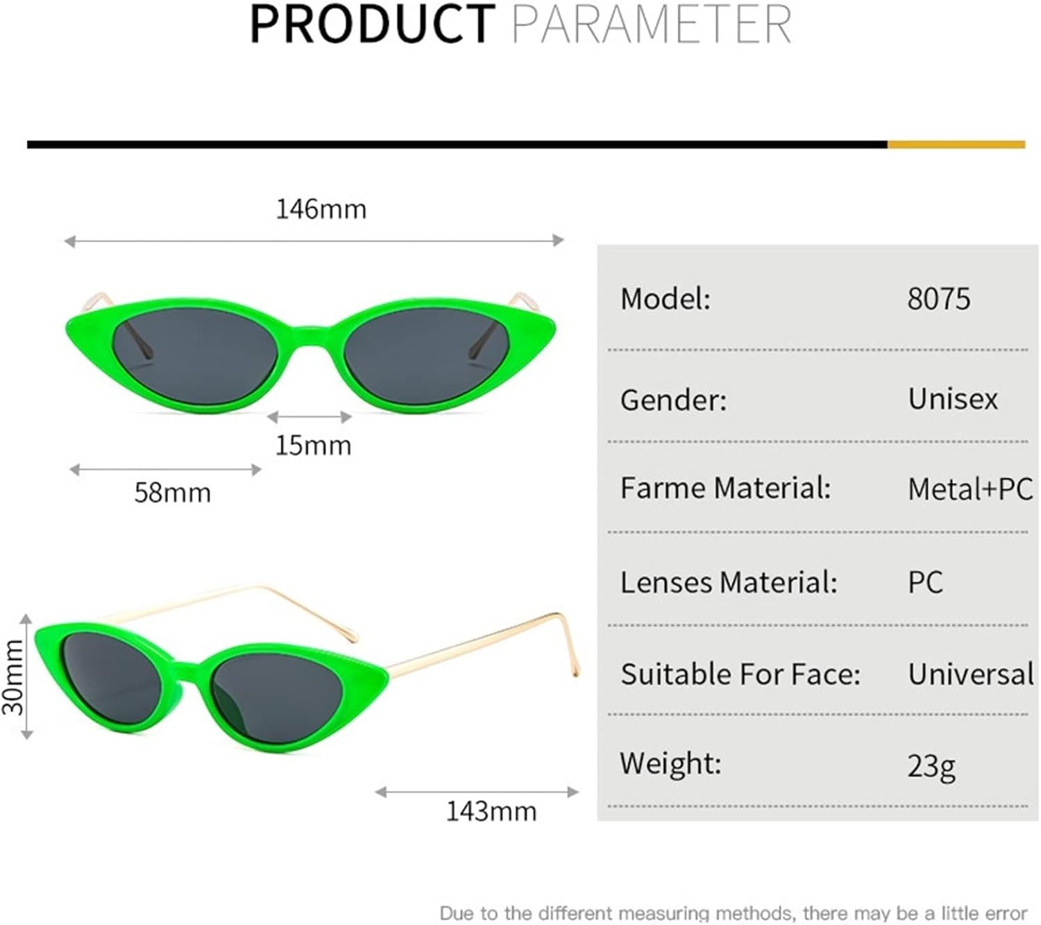 2026 Small Frame Cat Eye Metal Retro Sunglasses, Outdoor Holiday Sunshade Glasses for Men and For Women