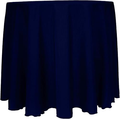 Miniatura 10 de ULTIMATE TEXTILE Majestic - Mantel redondo reversible Shantung Satin de 120 pulgadas (120.2 in), color rosa melocotón hielo