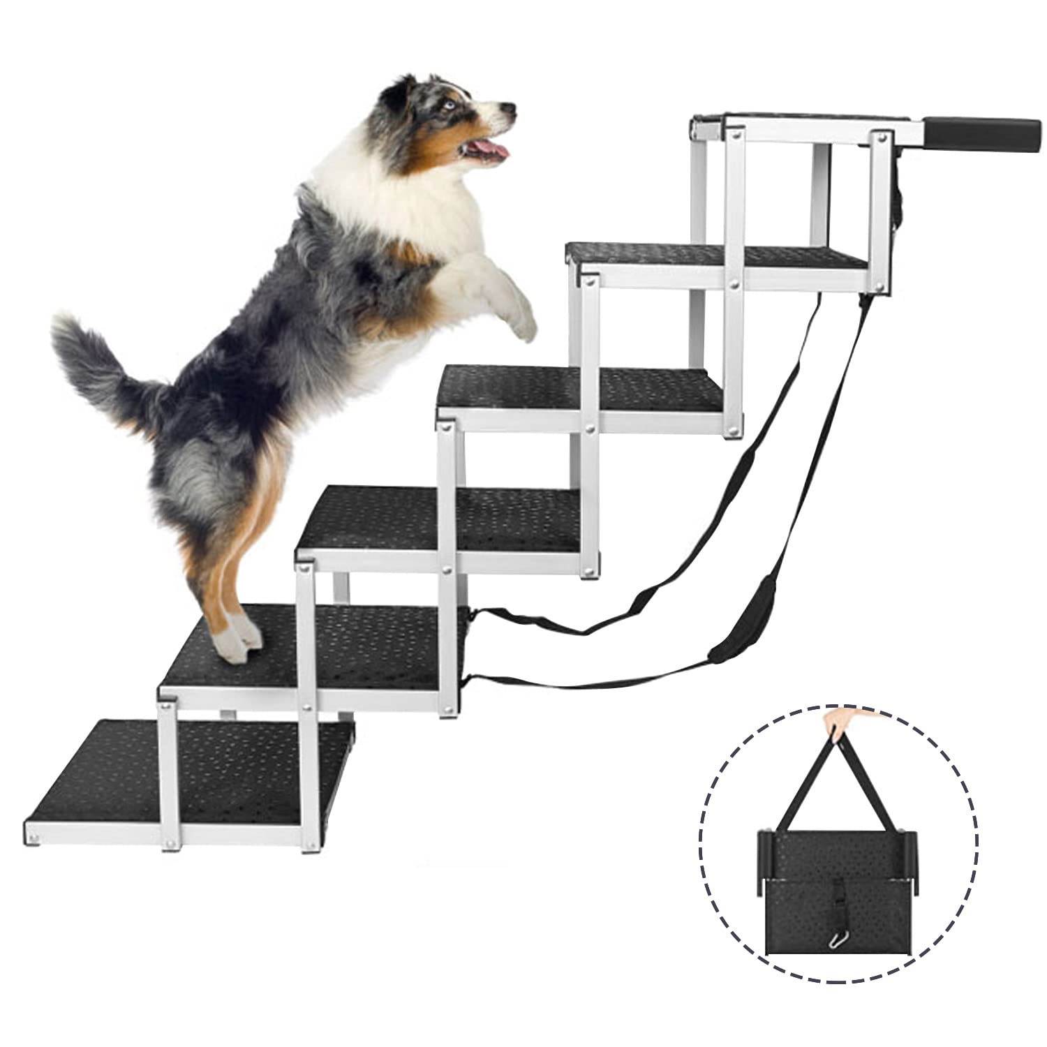 180 x 50 cm opvouwbare hondenoprit voor auto, extra brede