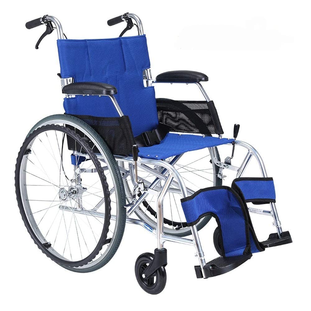 Carrello Portaoggetti Multifunzionale,Sedie a Rotelle,Sedia a Rotelle Pieghevole Leggera Sedia a Rotelle Ultraleggera Piccola Ruota Vecchio Carrello Aviazione Sedia a Rotelle in Alluminio Alnio