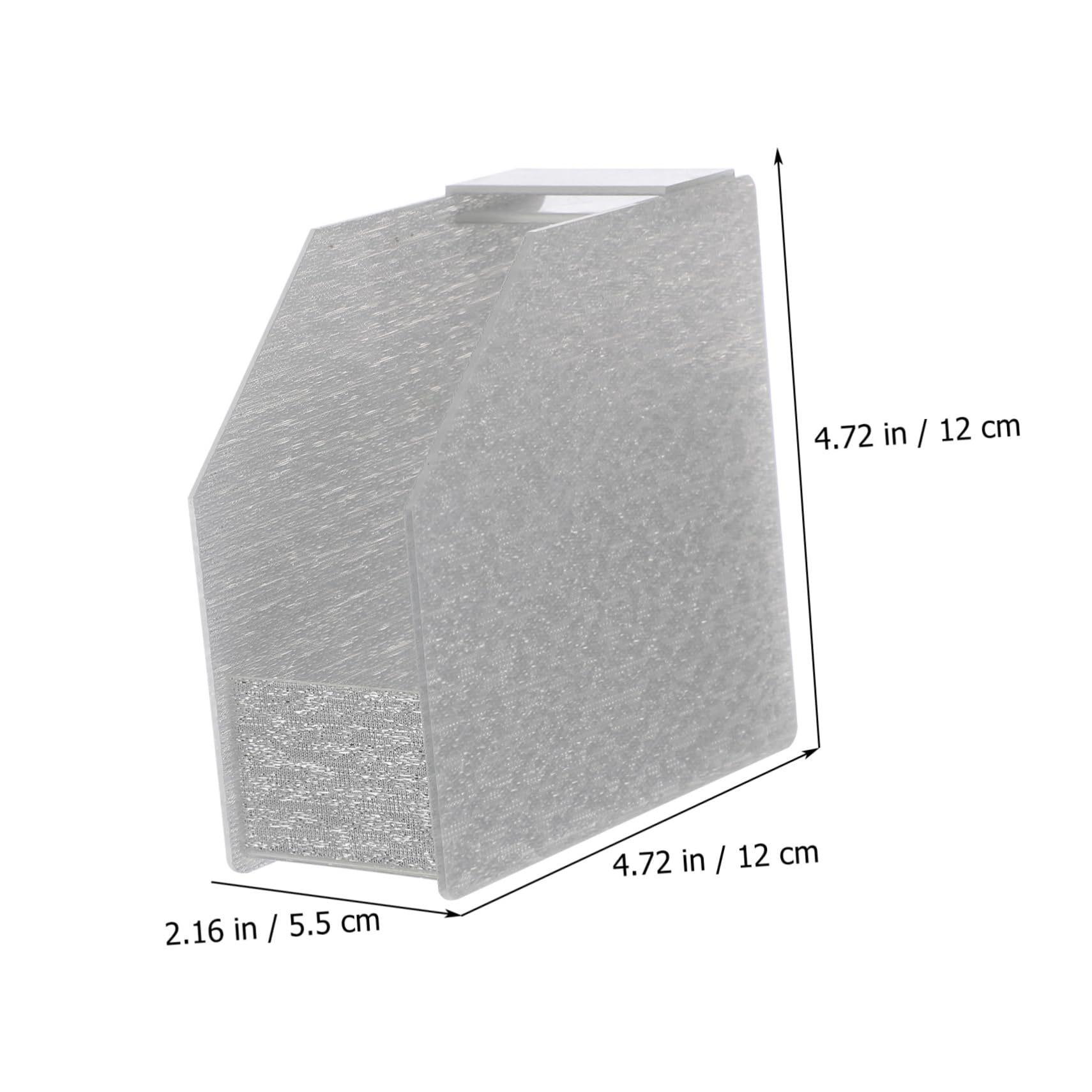 Didiseaon Nail Art Paper Holder Remover Paper Wipe Storage Case Container for Manicure Styling Tools Organizer for Makeup and Nail Polish Towels