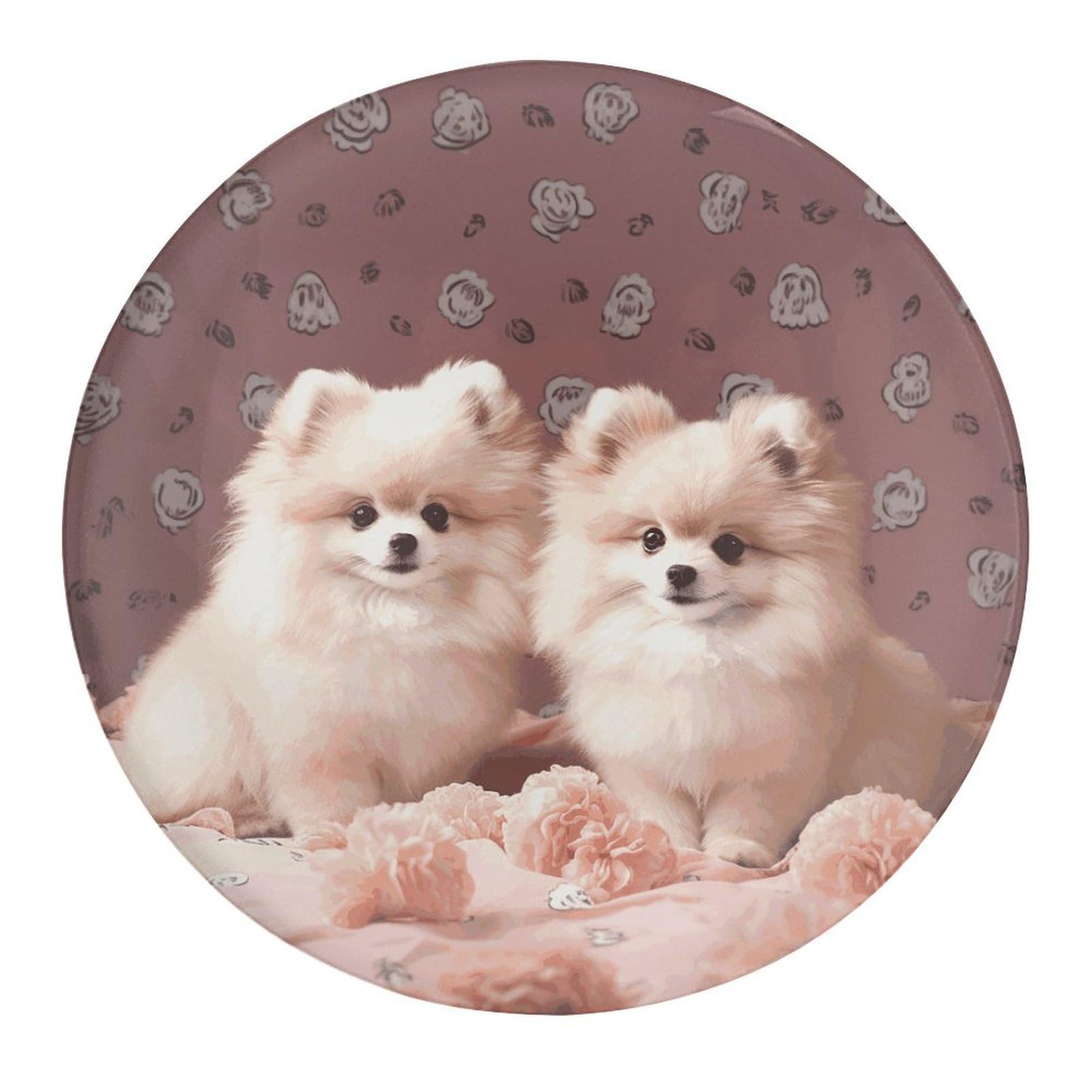 Fekiloot Style Pomeranians Puppies And Point Refrigerator Magnet Fridge Magnet2 Pcs