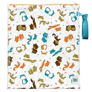 Planet Wise Lite Wet Bag, Fox Trot