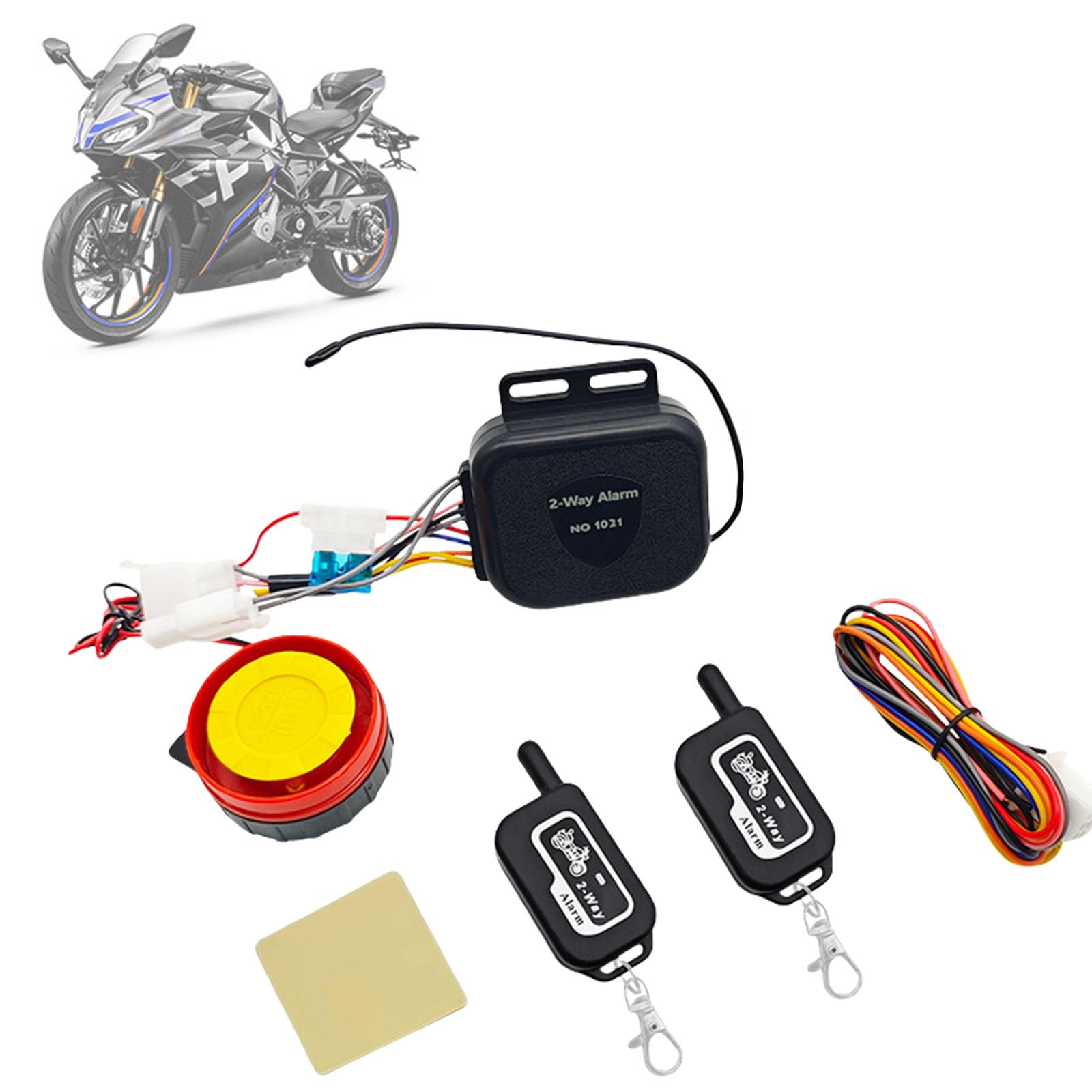 Sistema di protezione avanzato per moto e biciclette, allarme di sicurezza completo per moto e scooter, non furto