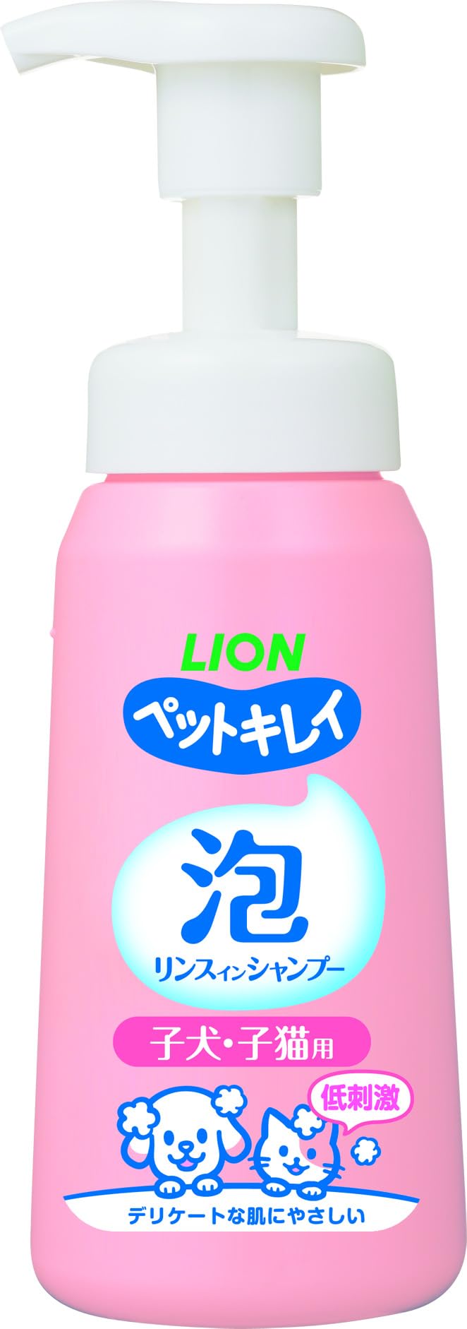 Amazon | ペットキレイ 泡リンスインシャンプー 子犬子猫用 230ml