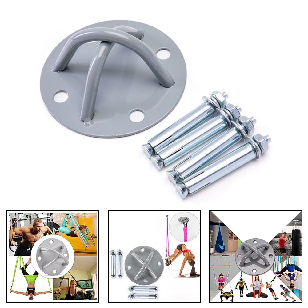 FUBESK Support de suspension mural salle de sport fitness 4 trous 1000 kg