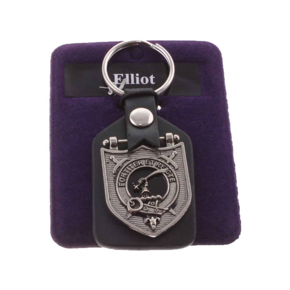 Clans Of Scotland Pewter Scots Clan Keyring