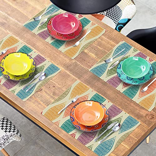 Set de table anti-tache lot de 6 pour protéger vos meubles des plats chauds - 8