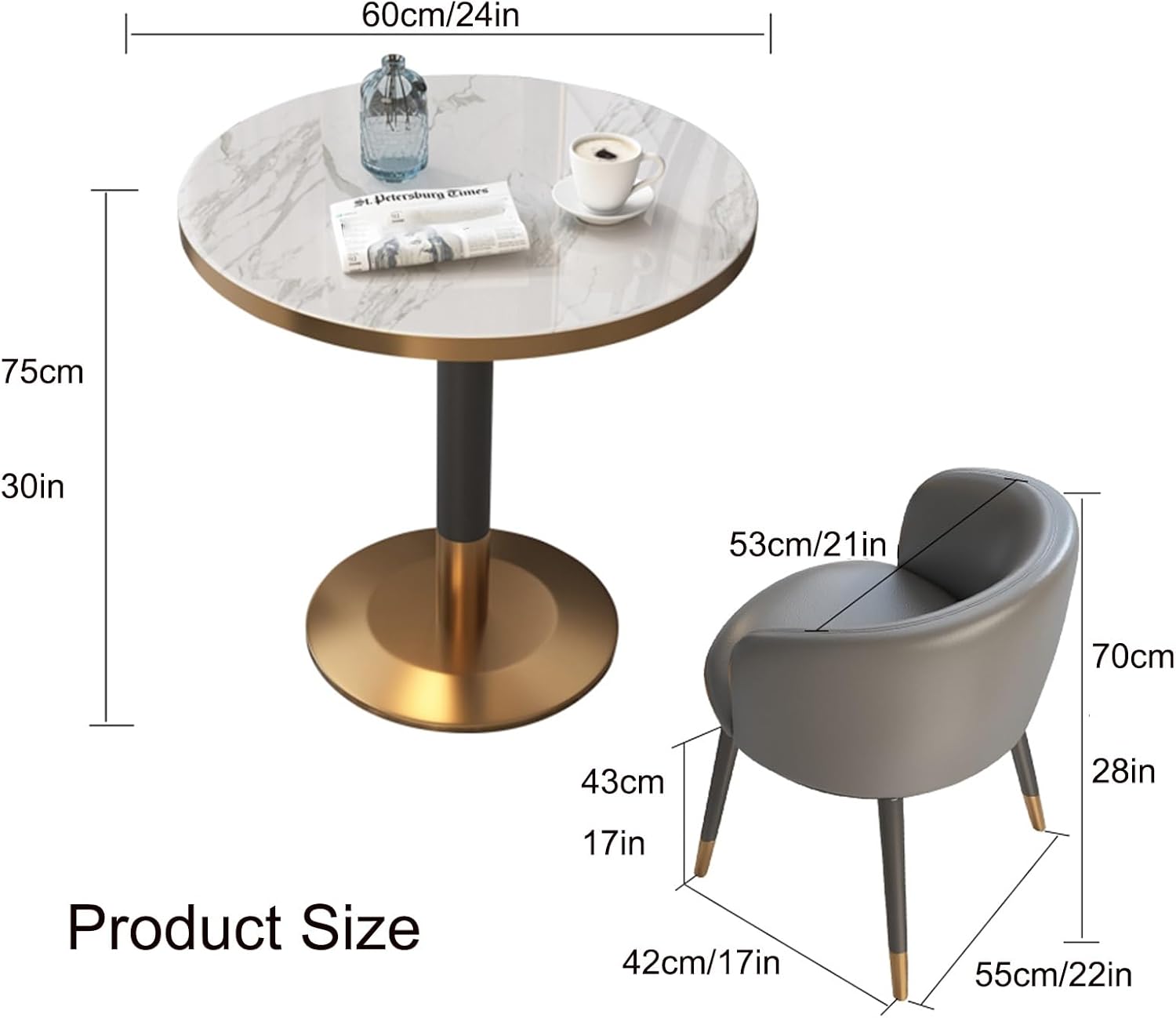 Office Reception Room Club Table, Office Desk & Chair Set Coffee Desk & Chair Set Table And Chair Set Office Reception Lounge, Space-Saving Furniture Office Conference Tables, Suitable for Lounge ( Co