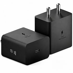 45W Type-C Samsung Compatible Super Fast Adaptor Compatible with Galaxy S26/S25/S24/S23/S22/S21/S20 (Ultra/Plus/Fe), A56