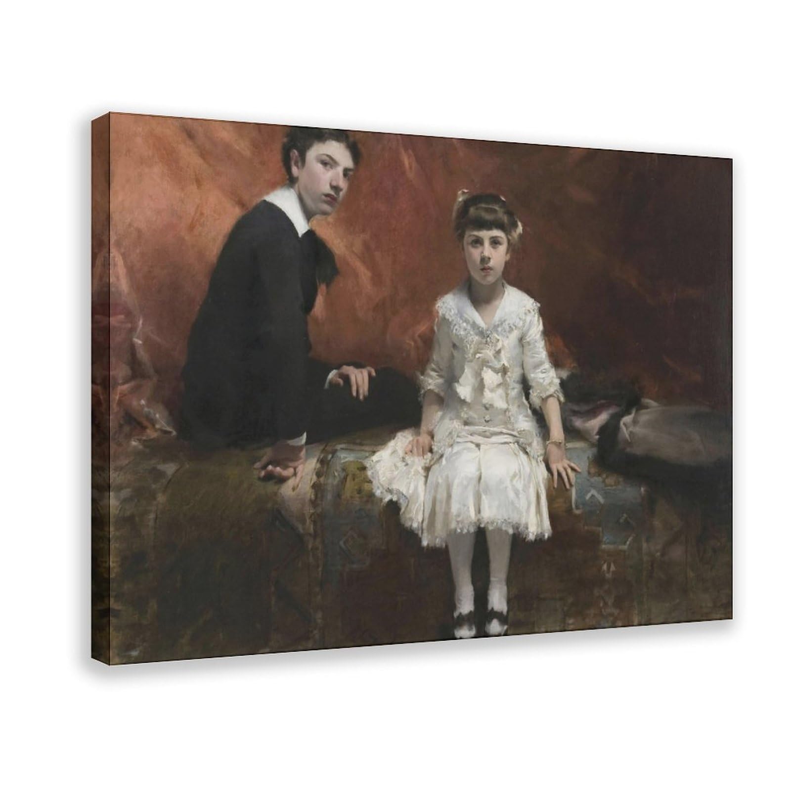 F I N U C B 40+ John Singer Sargent Stampa su tela con stampa di Edouard e Marie-Louise Pailleron di John Singer Sargent