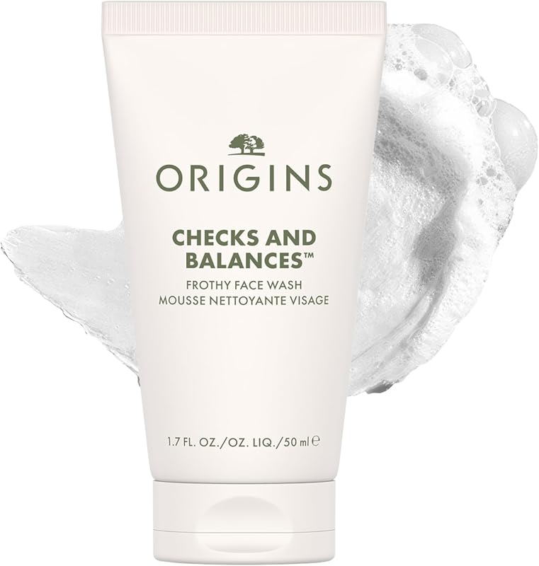 Checks and Balances Frothy Face Wash & Gentle Face Wash for Men and Women | Foaming Facial Cleanser