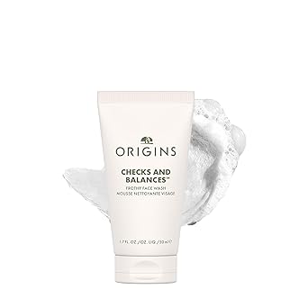 Origins Checks and Balances Frothy Face Wash & Gentle Face Wash for Men and Women | Foaming Facial Cleanser