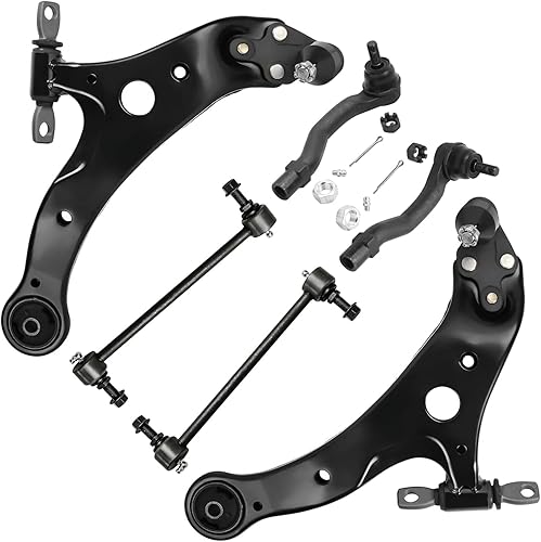 Miniatura 243 de Detroit Axle - Kit de brazos de control AWD para cargador Chrysler 300 Dodge Challenger Magnum, 2 brazos de control superiores delanteros con rótula