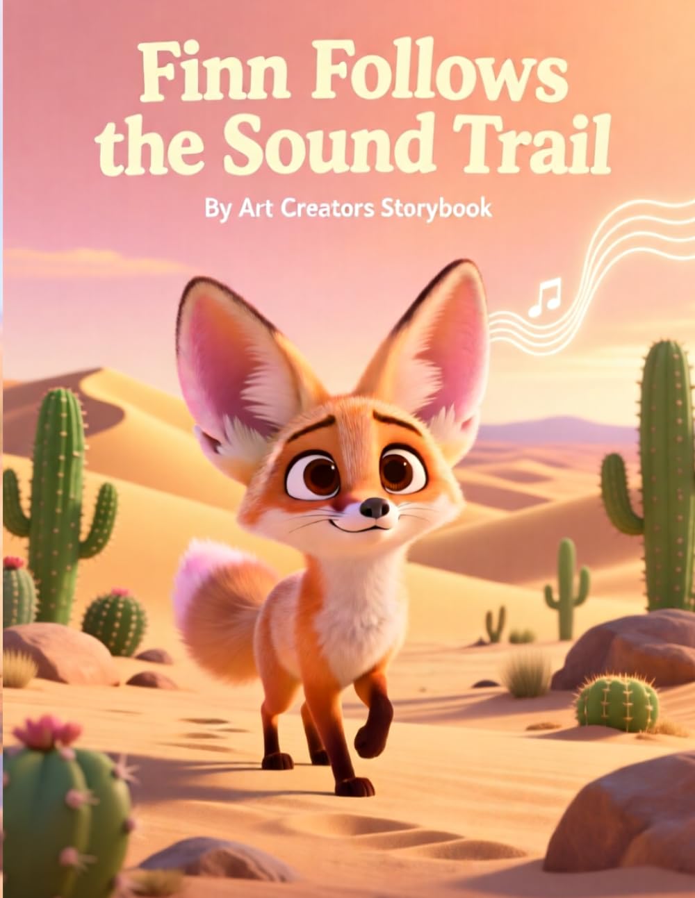Finn Follows the Sound Trail: A Gentle Adventure About Focus, Listening, and Staying on Track for Ages 3–7 (Finn the Fennec Fox: Focus & Listening Social-Emotional Learning Series)