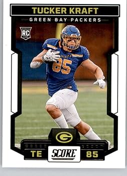 Amazon.com: 2023 Score NFL #341 Tucker Kraft RC Rookie Green