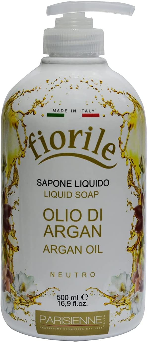 Parisienne Italia:Fiorile Argan Oil Soap 500ml 16.9fl.oz [ Italian Import ]