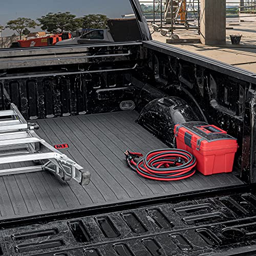 Motor Trend Custom Fit 3D Truck Bed Mat For 2015-2021 Ford F-150 Crewcab 5.5' Ft Bed Liner, All Weather Heavy Duty Thick Rubber #TOP2