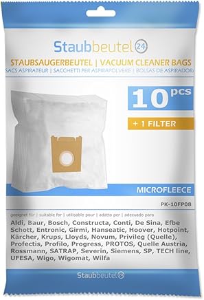 Staubbeutel24 20 Premium Vacuum Cleaner Dust Bags For Bosch Sphera