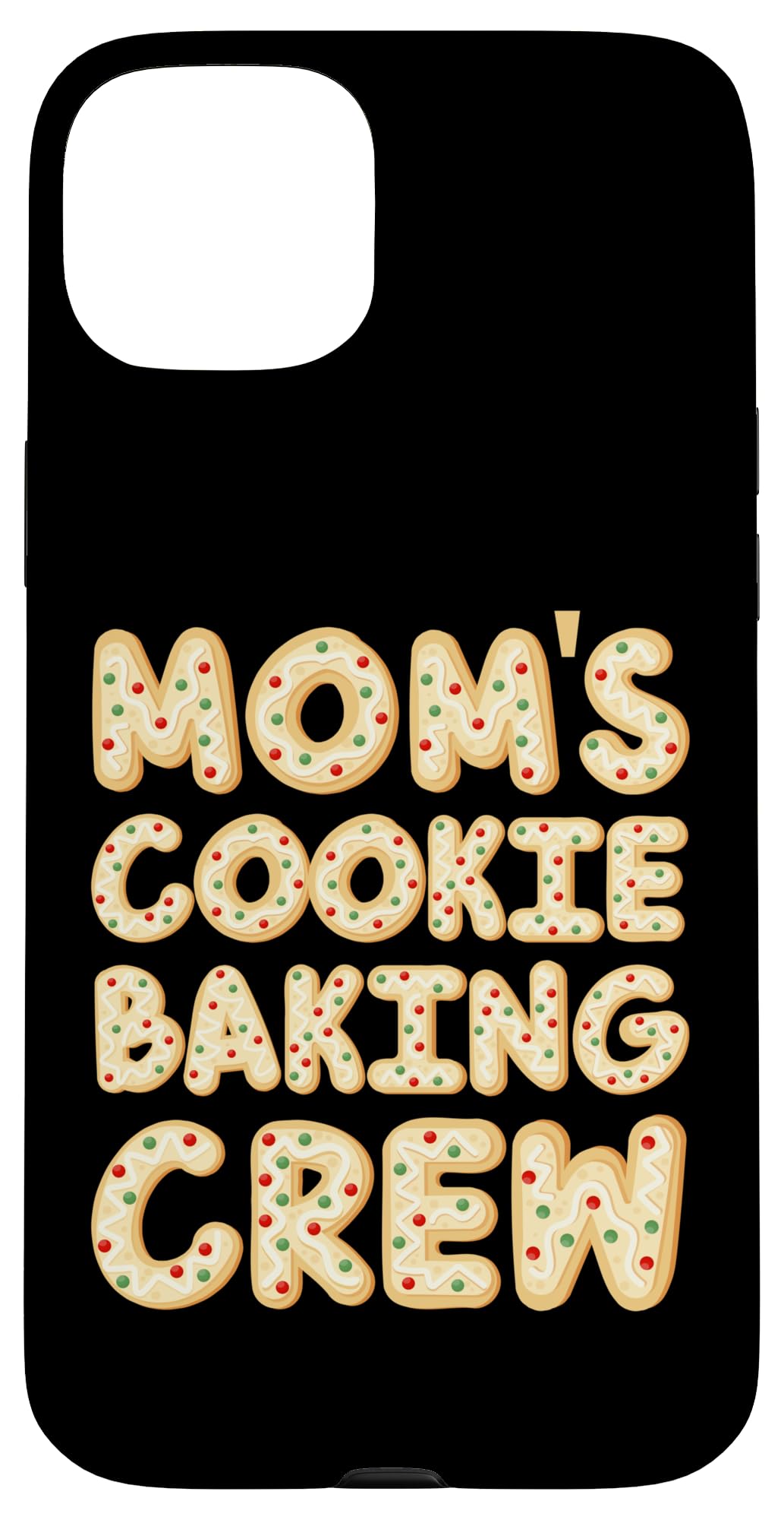 iPhone 15 Plus Mom’s Cookie Baking Crew Iced Gingerbread Cute Family Baking Case