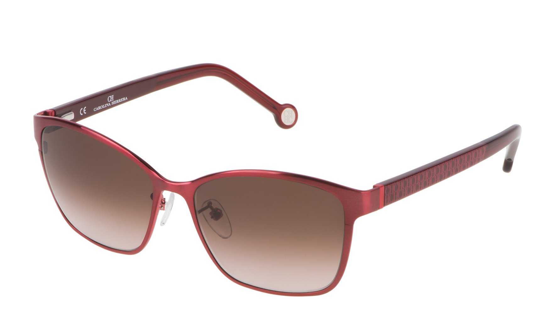 CAROLINA HERRERA SHE067560SBY Gafas de sol, Deportivas, 56, Rojo
