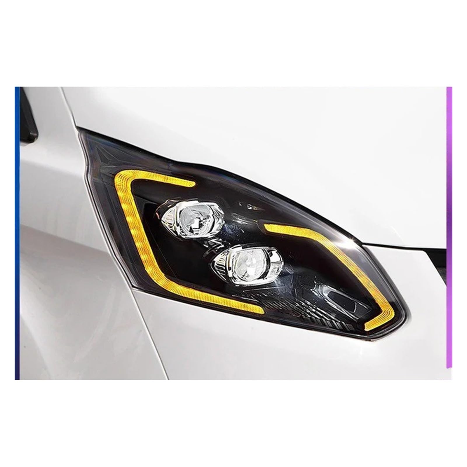 Gruppo Faro per Transit 2016-2022 Lampade per Auto Luci Anteriori Indicatori di direzione Faro DRL Faro HID Lente proiettore Accessori per Attrezzi Auto