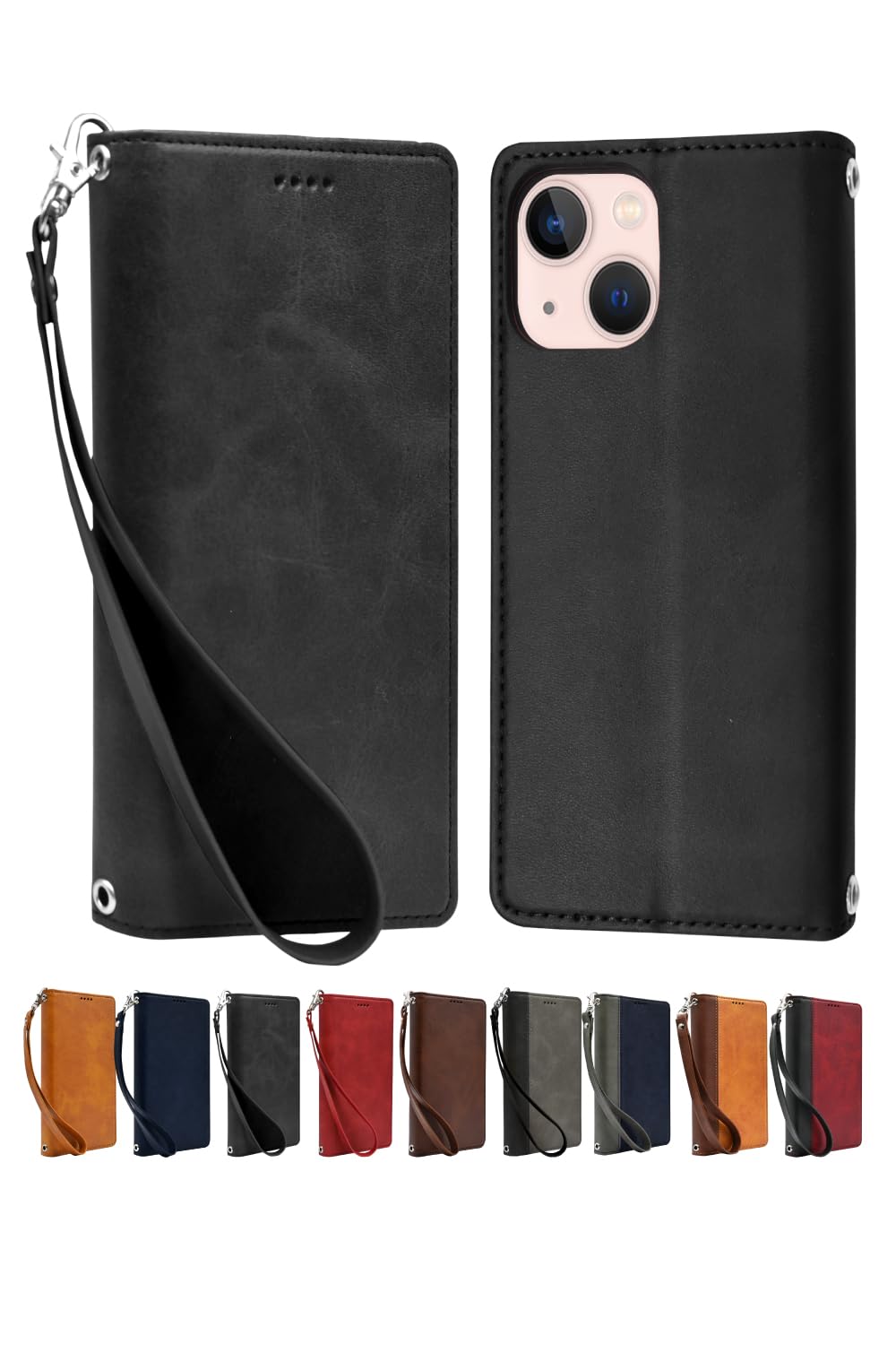 Amazon.co.jp: シズカウィル iPhone 13 mini 用 ケース カバー 手帳型