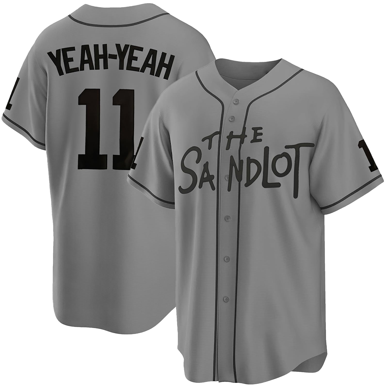 Tocament The Sandlot Baseball Jersey,Benny 'The Jet' Rodriguez #30 Button Down Short Sleeve,90s Classic Men Legend Jerseys