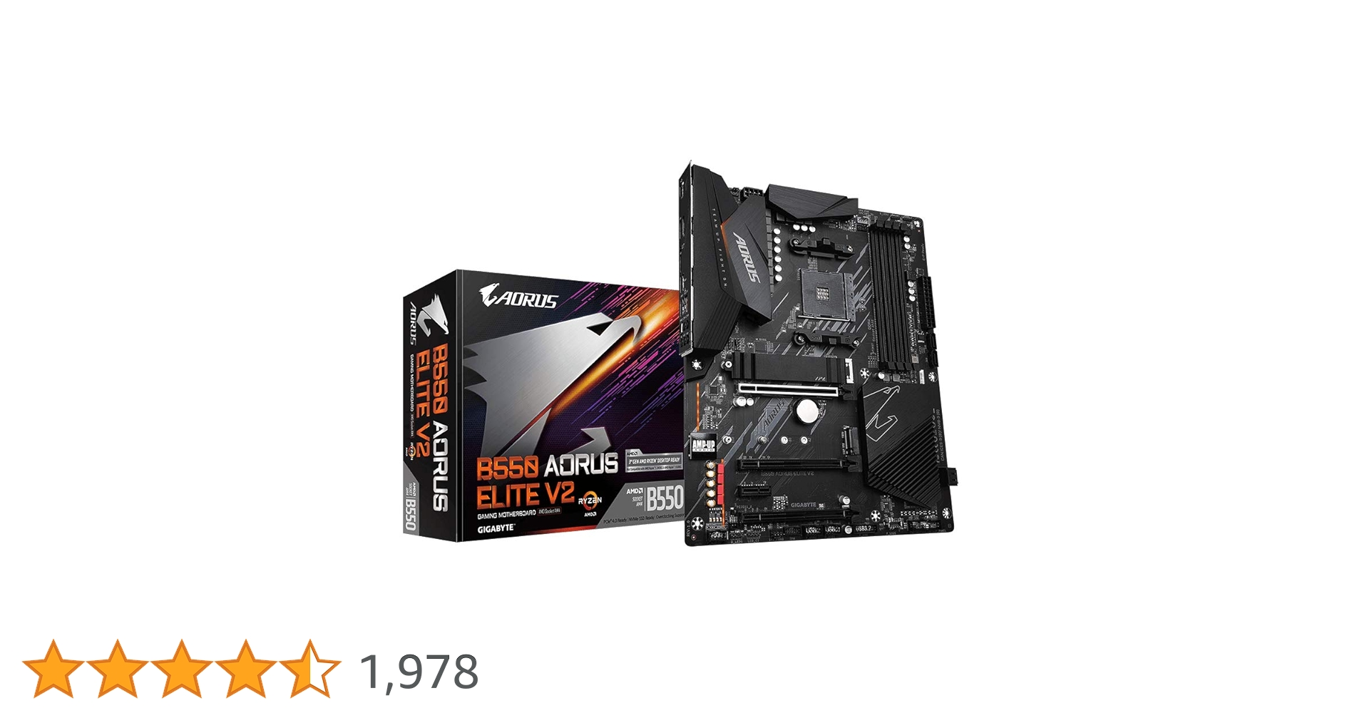 Gigabyte B550 Aorus Elite V2 AMD B550 Sockel AM4 DDR4-SDRAM