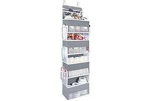 Nursery Organizer: Keep Your Baby's Essentials Orderly with Univivi's 5-Shelf Door Organizer