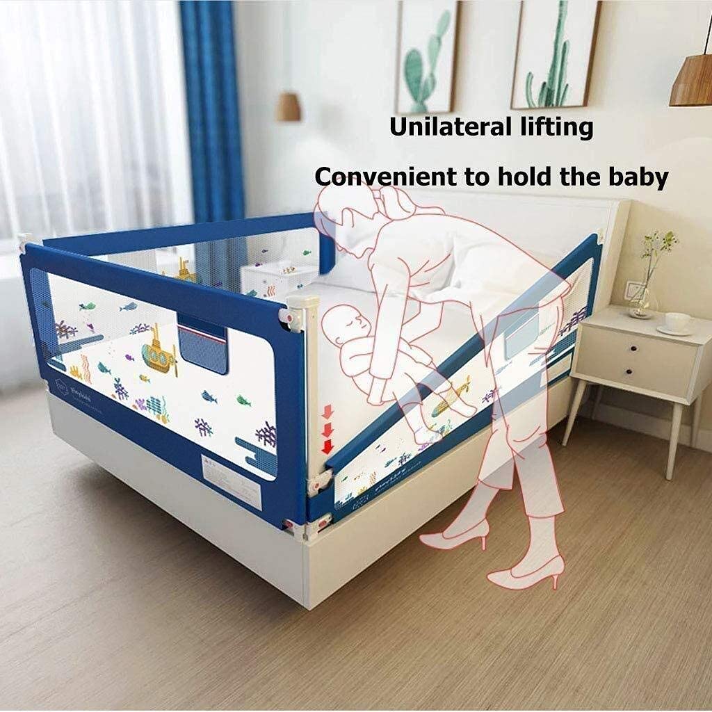 Box per Bambini Ringhiera per Lettino per Bambini Ringhiera per Letto Portatile Protezione di Sicurezza Regolabile in Altezza per Bambini Bambini Giocattolo Regolabile da 75 a 92 c