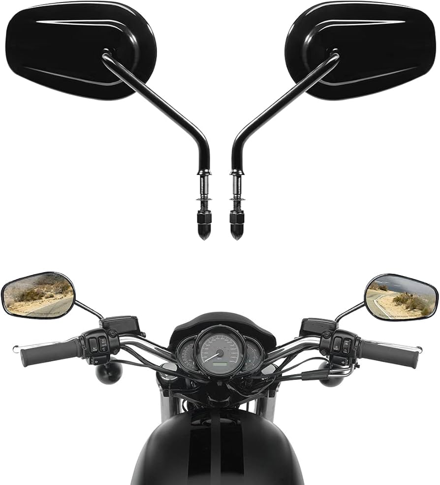 Amazon | HUILI-JPHOME 8mm リアビュー サイド ミラー 左右セット