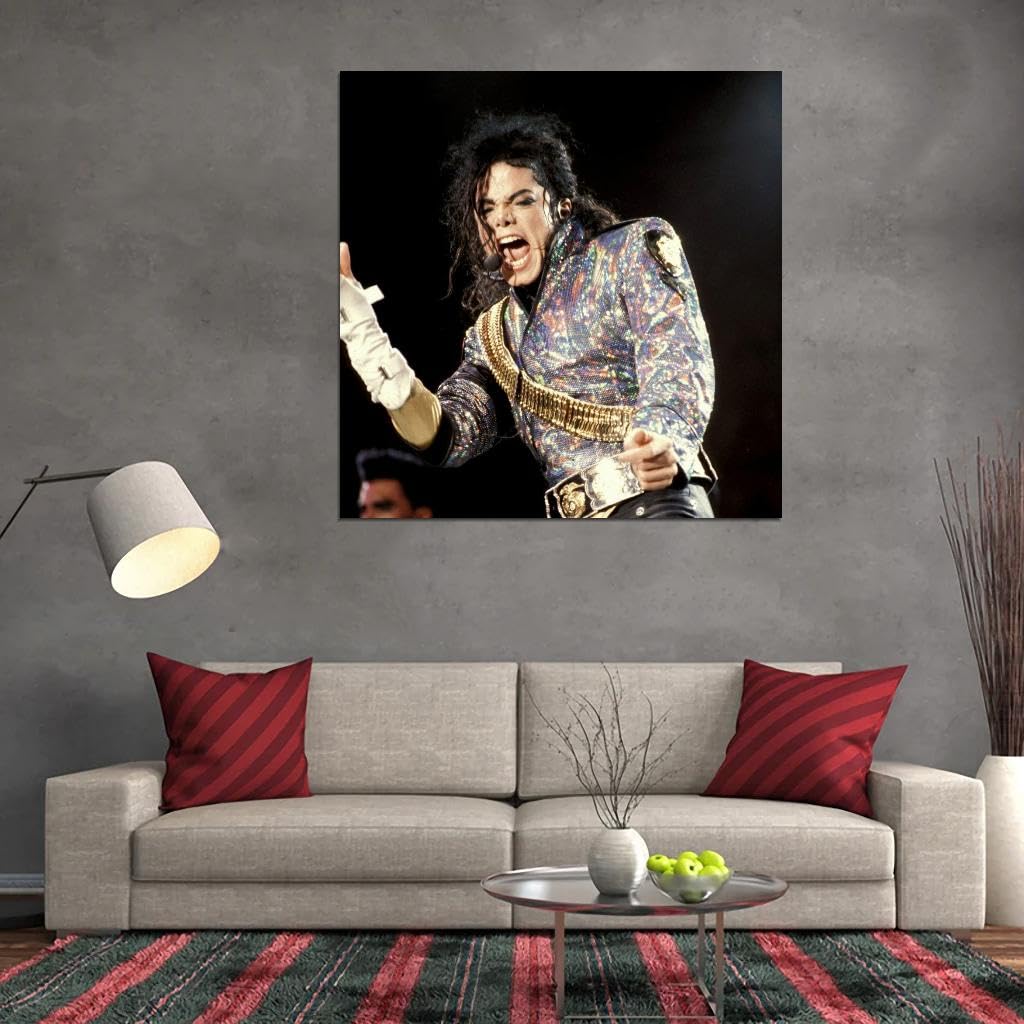 Amazon.com: VANCOSTAR Michael Jackson In Concert Wall Art Vintage