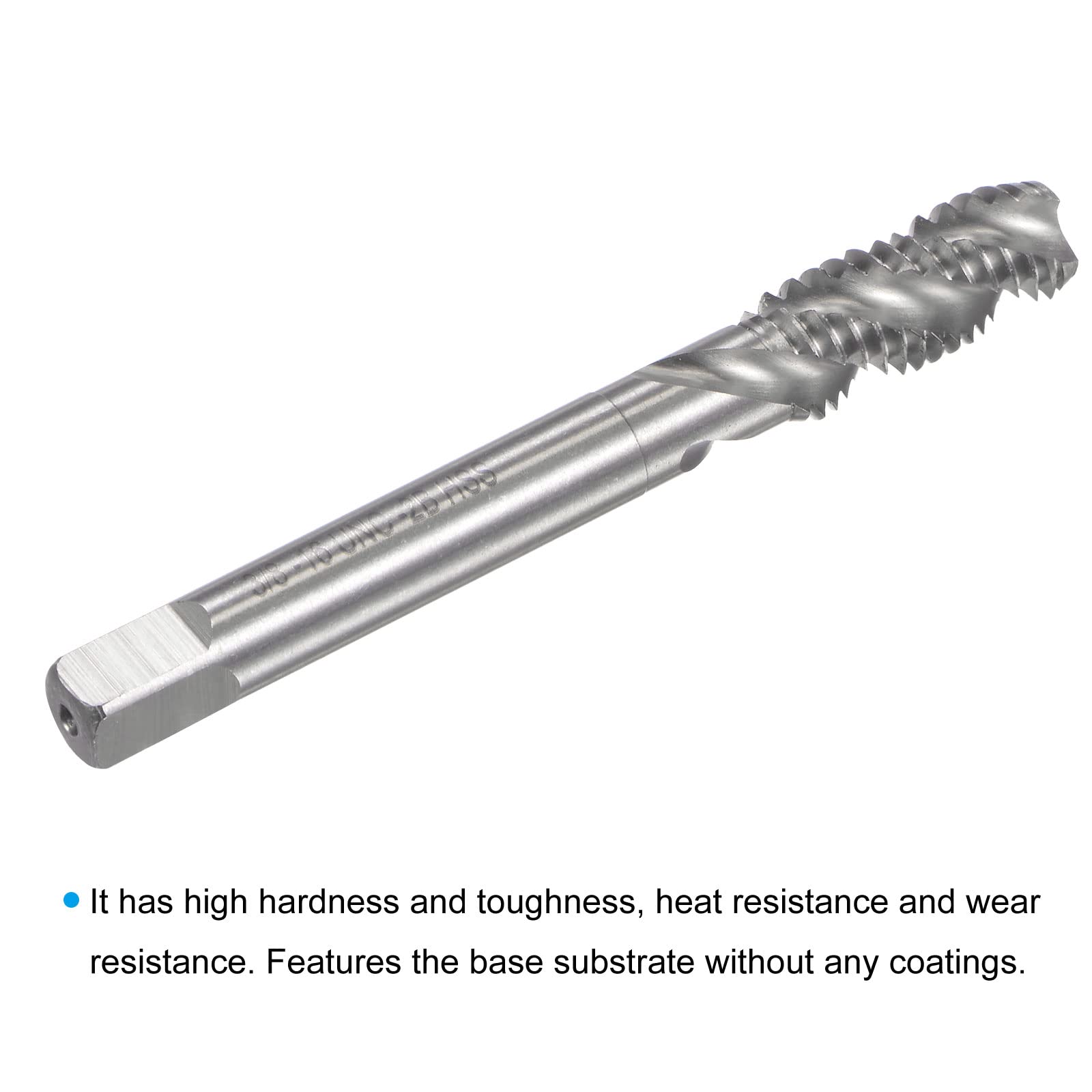 Threading Tool Uxcell Spiral Flute Thread Taps, 1/2-13 UNC 2B Screw ...