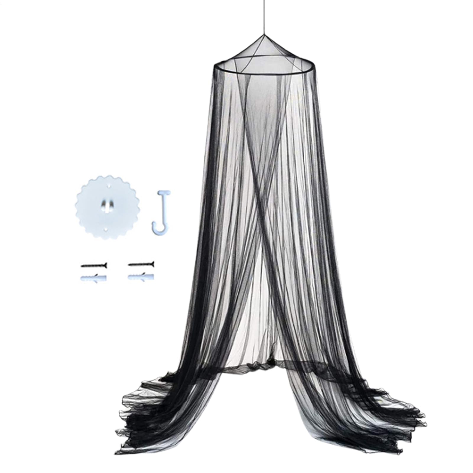 Toldo de cama con malla protectora suave de alta gama para un apartamento elegante y confortable