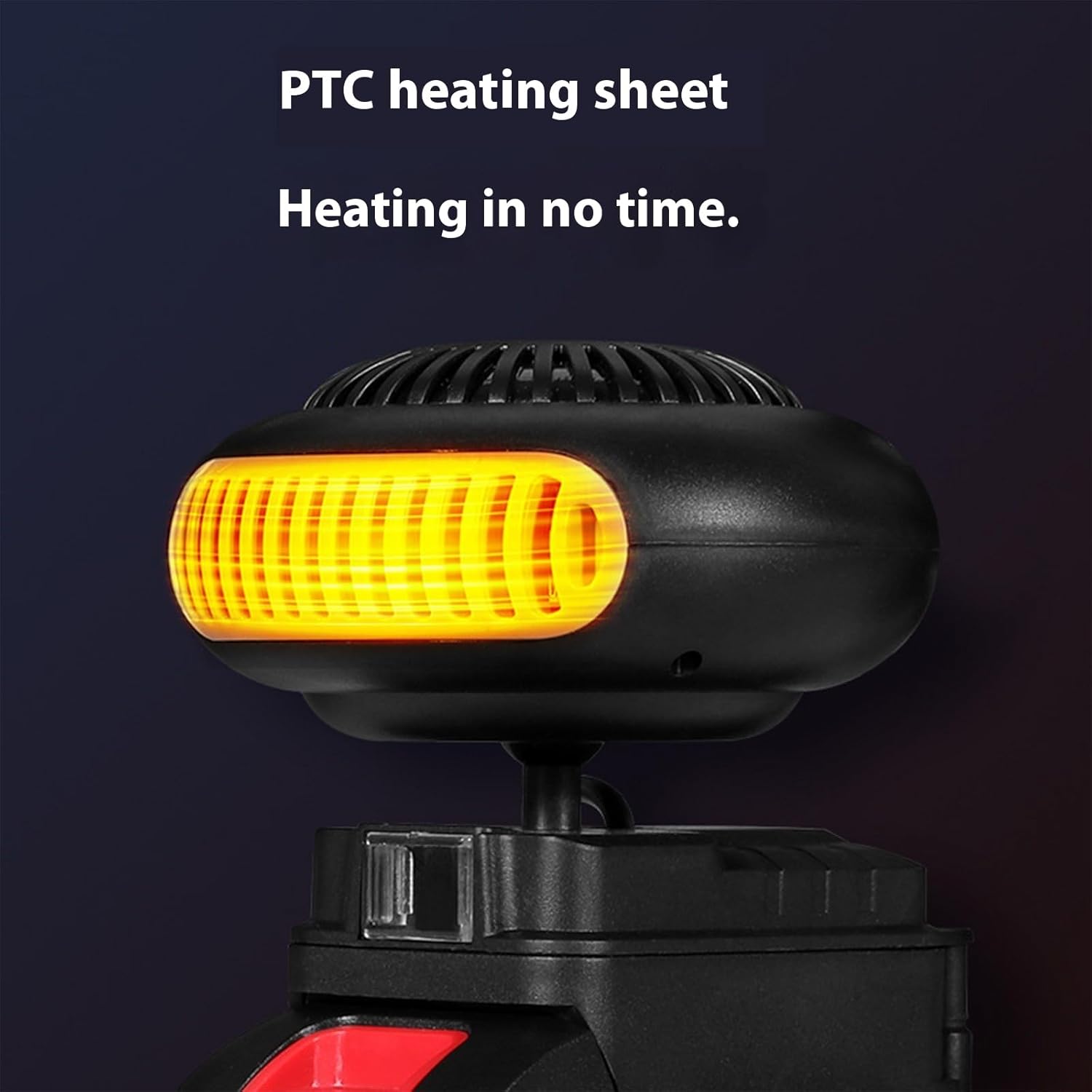 Cordless Car Heater Electric Warm Air Blower Heating Fan Windshield Demister Defroster Power Tool Cordless Space Heater Rechargeable