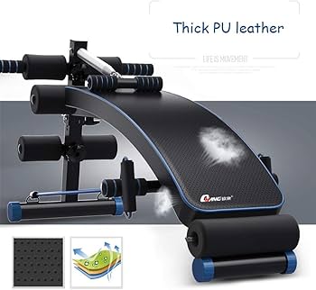 Amazon | 調節可能な傾斜ディクライン シットアップベンチ 腹筋 Amazon | 調節可能な傾斜ディクライン シットアップベンチ 腹筋