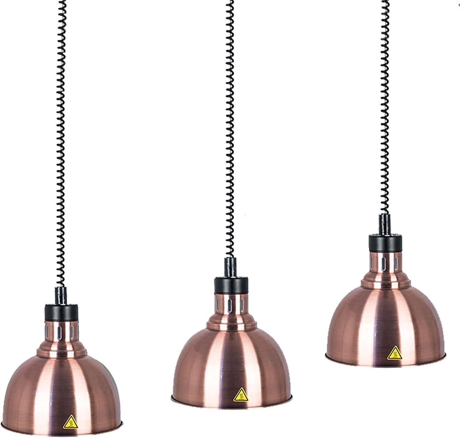 Zawieszana lampa grzewcza do kuchni hotelowych w formie bufetu(3PCS)