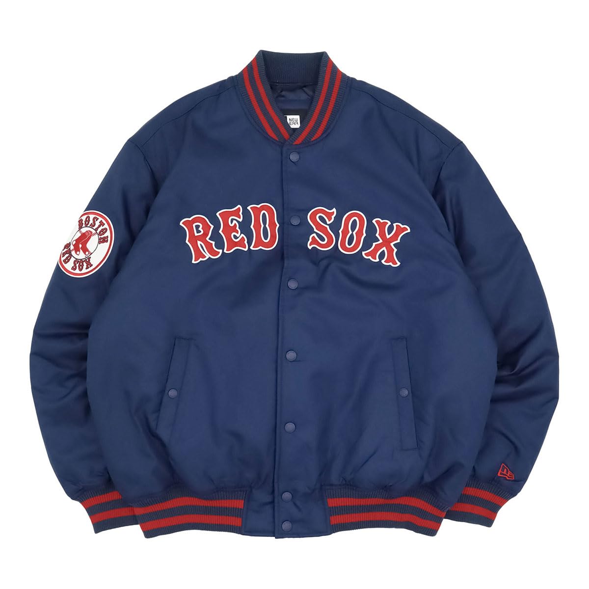 Amazon | [ニューエラ] 韓国企画 ジャケット MLBスタジャン BOS