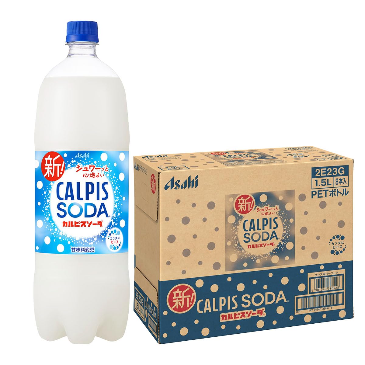 Amazon.co.jp: Calpis Soda (Pet) 5.9 fl oz (1.5 L), 50.4 fl oz